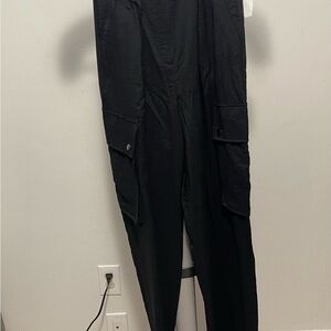 Ramy Brook Emil Wide Leg Cargo Pant Size 0 NWT Black